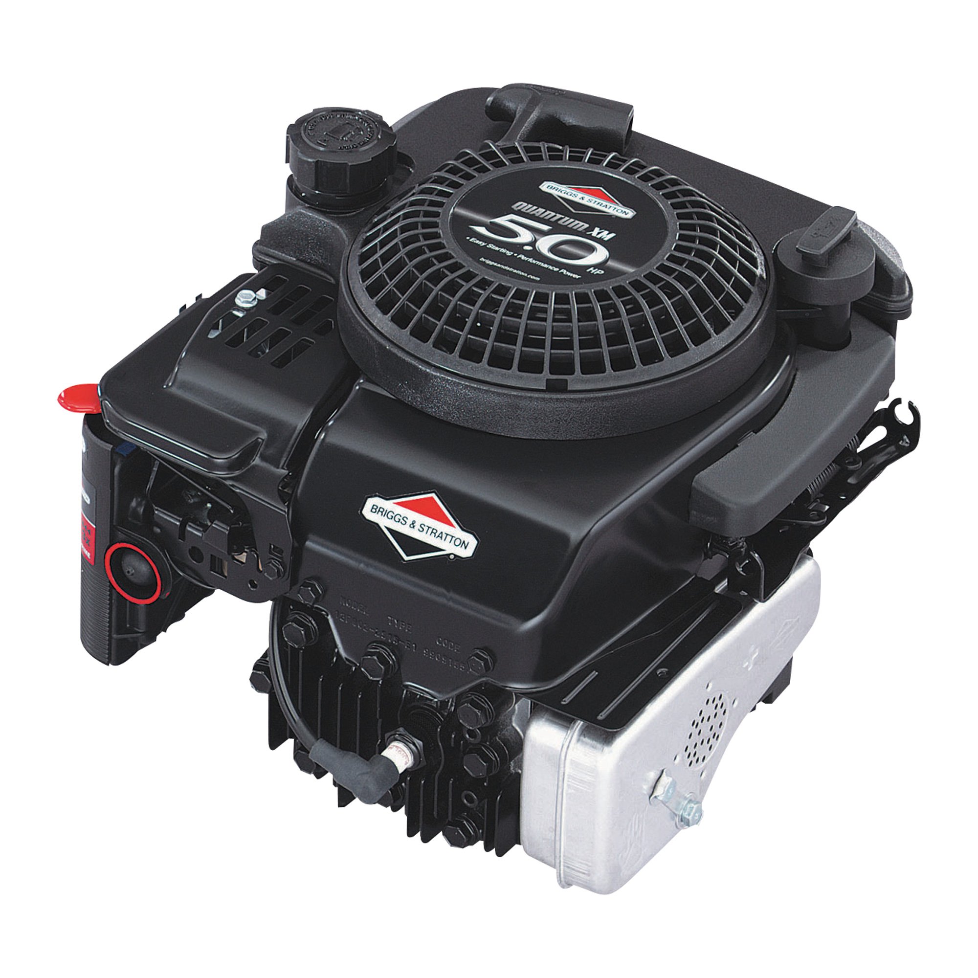 Briggs & Stratton Quantum Vertical Engine — 5 HP, 7/8in. x 3 5/32in. Shaft, Model# 122K02-0015-E1